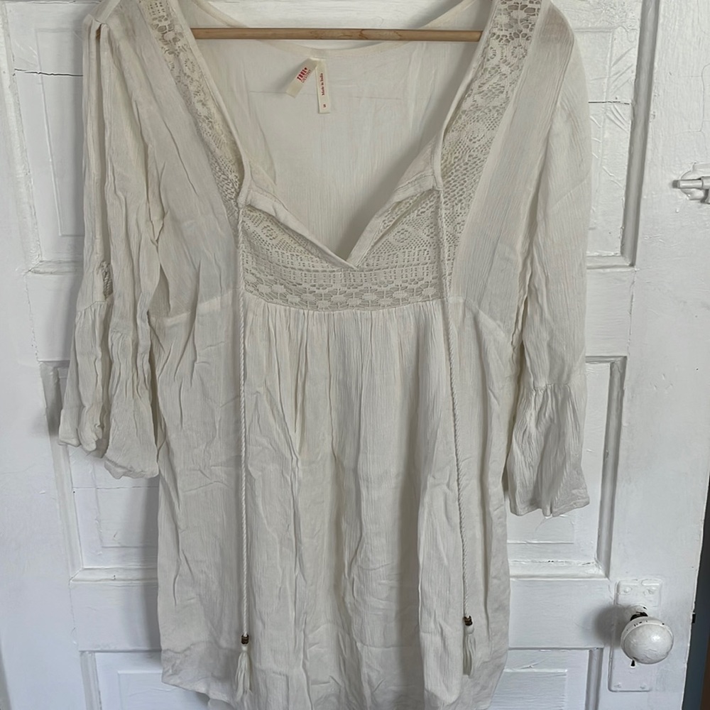 White True Destiny summer dress